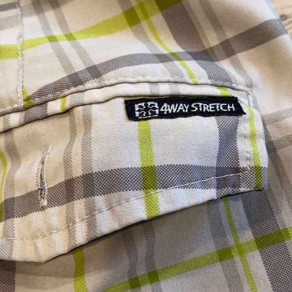 Mens OP Plaid Shorts (Size 36) - Picture 4 of 4